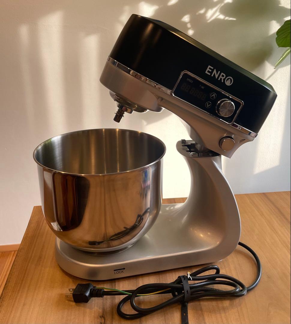 ENRO スタンドミキサー ブラック/シルバー