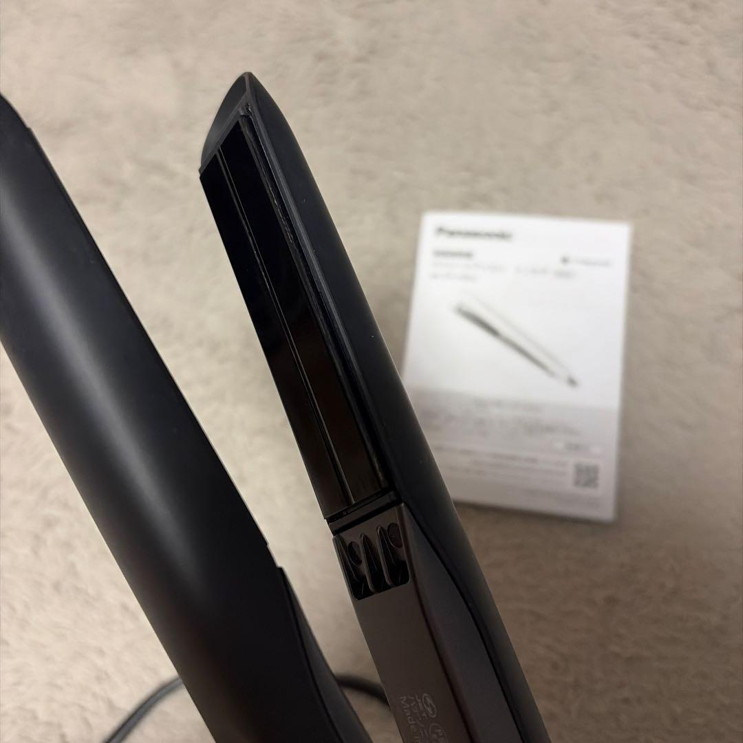 Panasonic ストレートアイロン　ナノケア　EH-HS0J ブラック