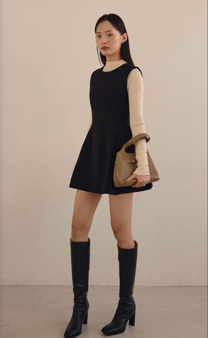 acym ロングブーツ黒M