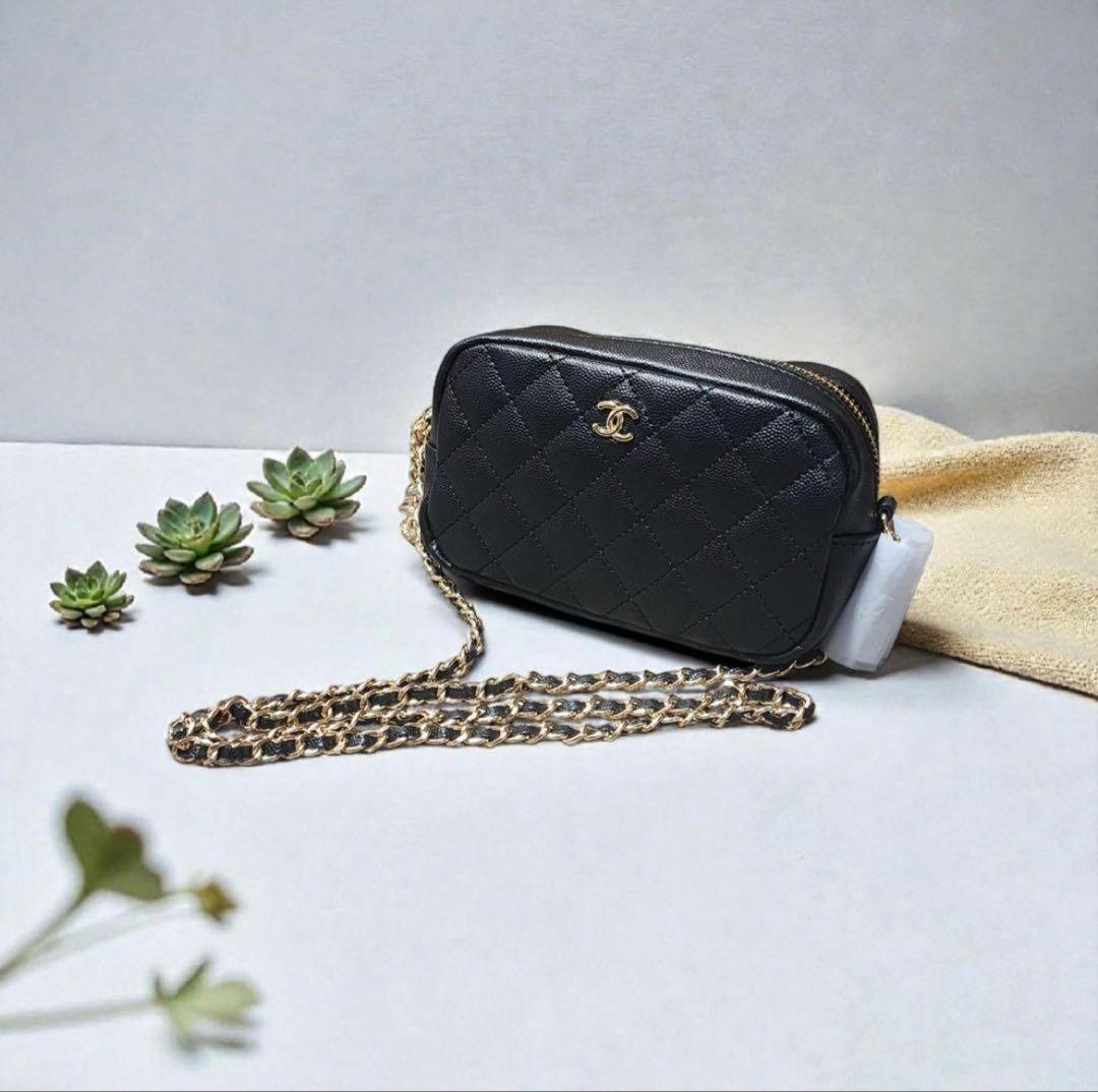シャネル Chanel キルティング チェーン ショルダーバッグ VIP ギフト