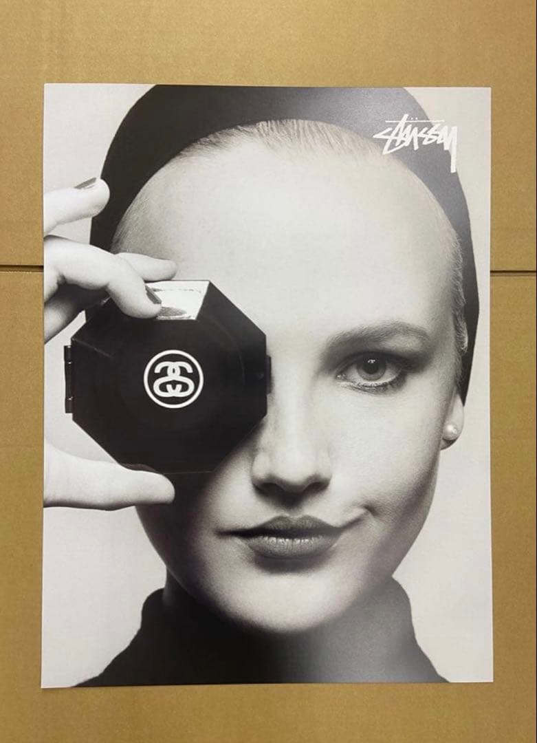 ステューシー シャネル ポスター 非売品 STUSSY CHANEL ノベルティ