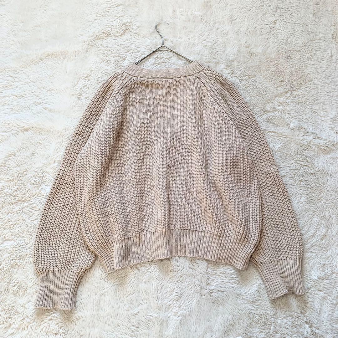 Seed and Soil オーガニックコットン　カーディガン