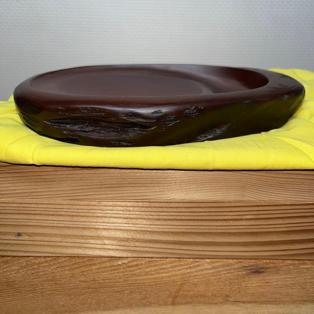 ⭕️希少　宮崎県　紅渓石硯　自然硯　二代目　羊堂　相馬羊堂