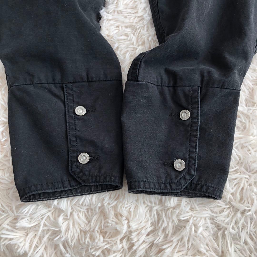 義志 YOSHIYUKI　カーゴパンツ　カンフーパンツ　ブラック　忍者パンツ