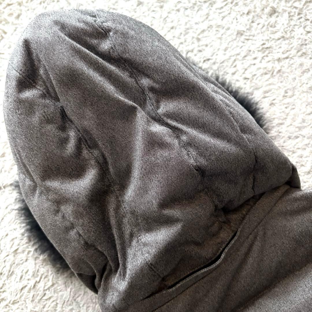 BUFFALO BOBS ダウンジャケット ラクーンファー フード ダブルジップ