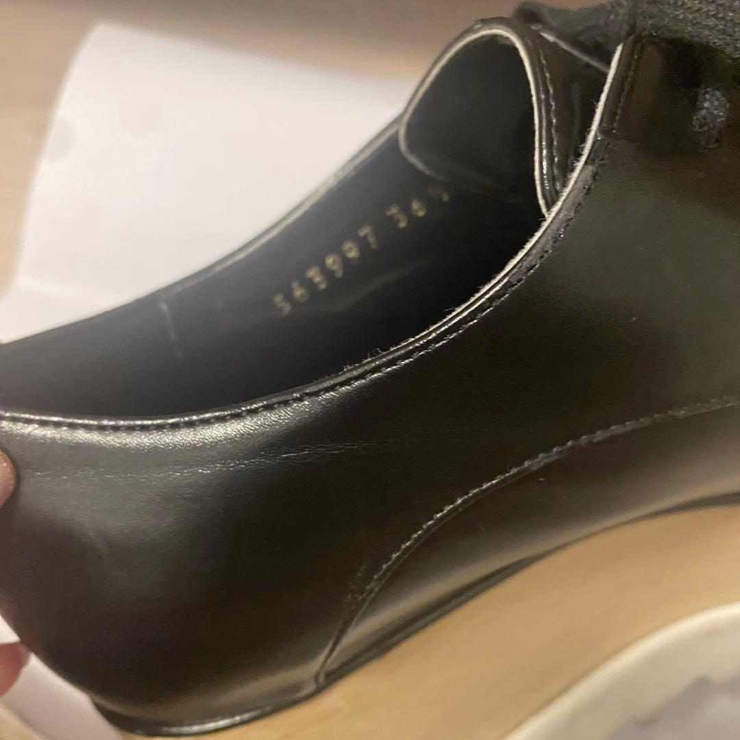 ステラマッカートニー エリス 厚底 プラットフォーム ブラック 23.5