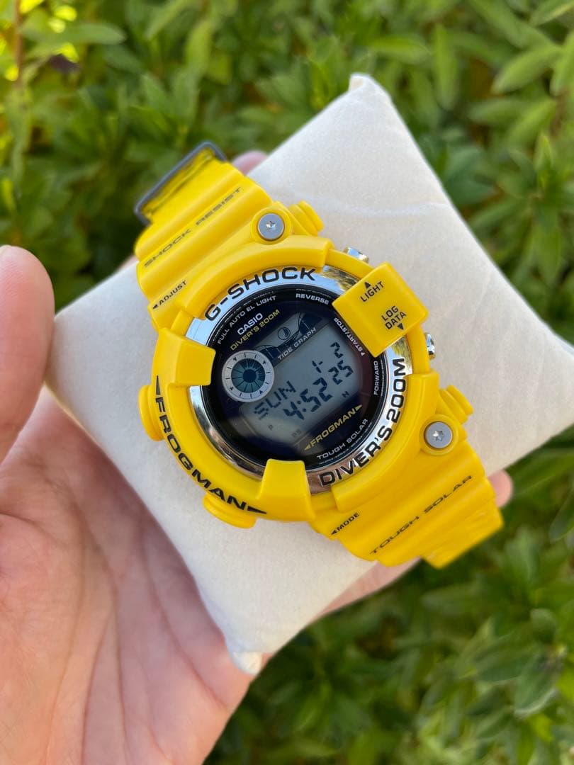 美品　動作済　レア　GSHOCK GF-8250-9 FROGMAN
