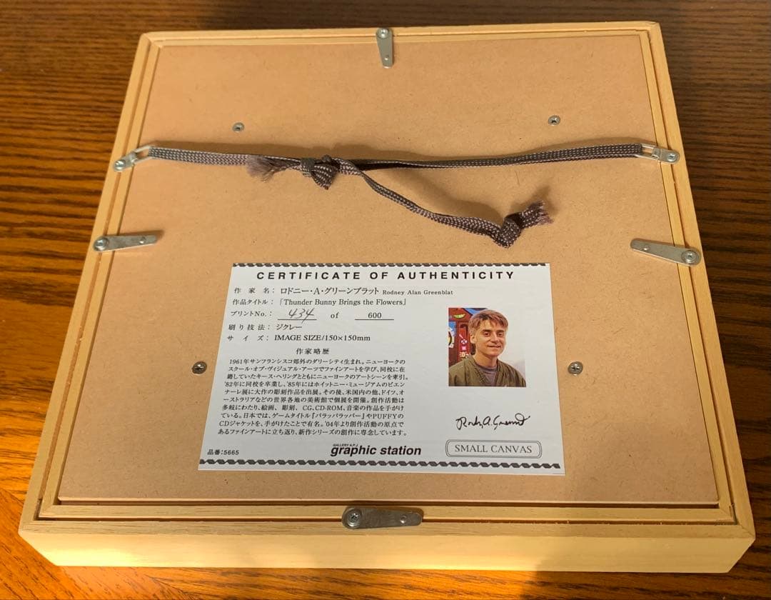 ジクレー版画　ロドニー・A・グリーンブラット　サンダーバニー