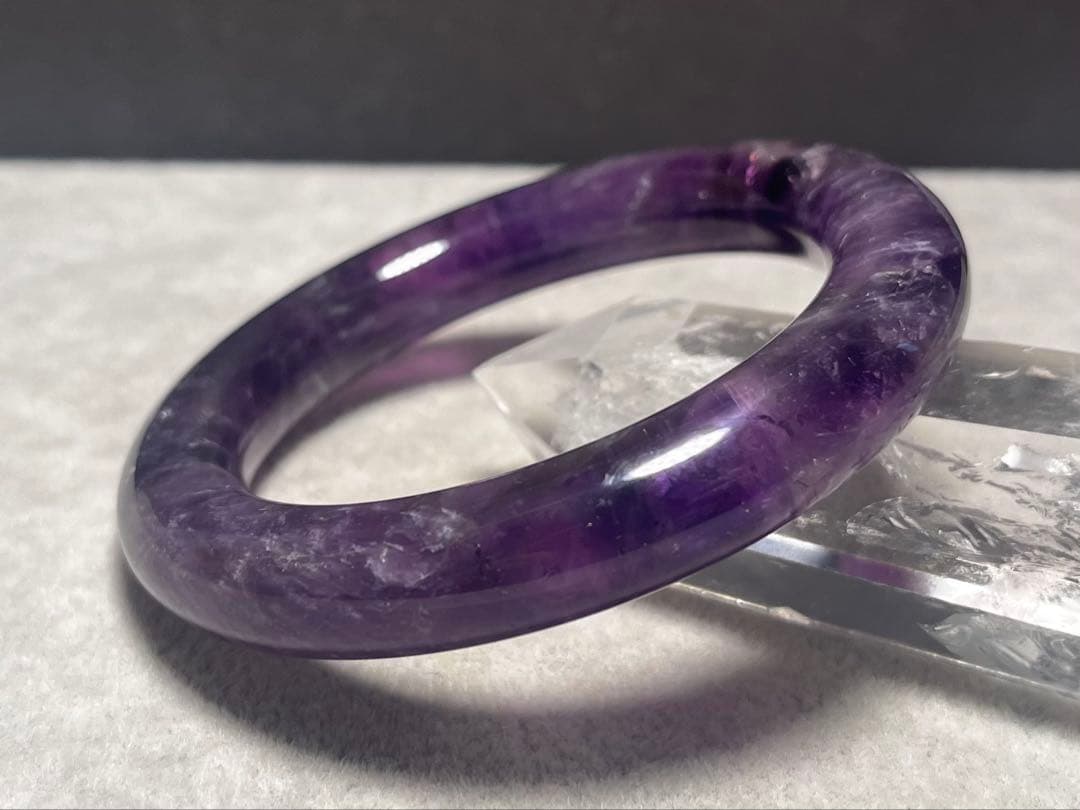 アメジストバングル　ラピスラズリバングル　シトリンバングル　57mm