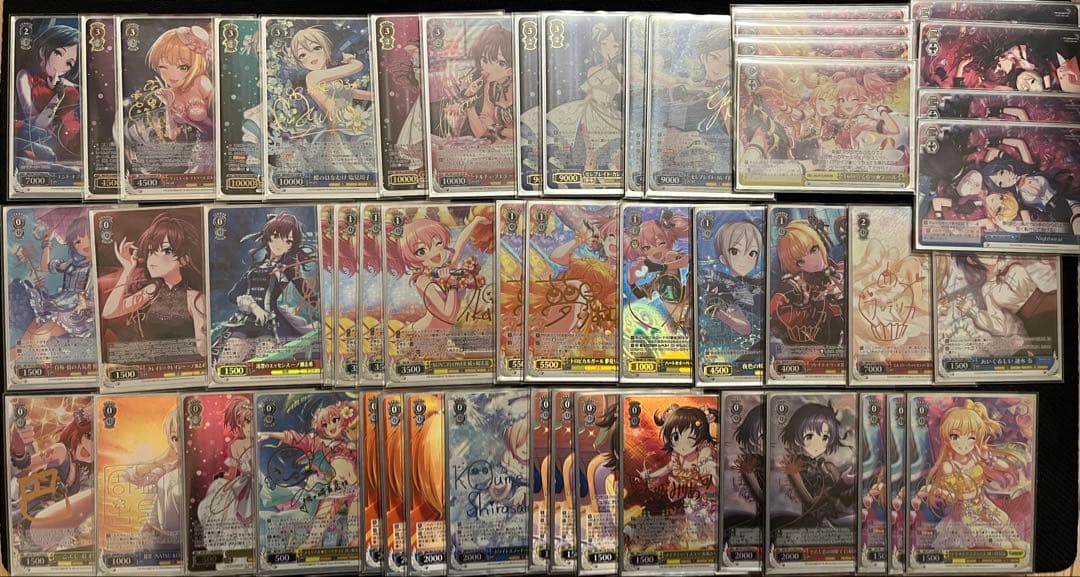 ヴァイスシュヴァルツ　アイドルマスター　シンデレラガールズ　デッキ