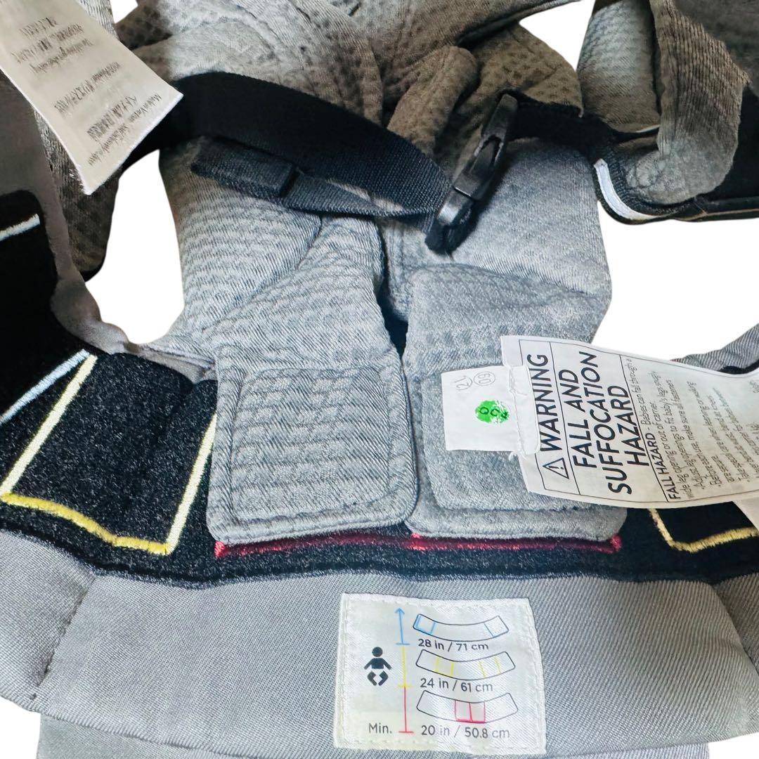 人気【美品】エルゴベビー ErgoBaby オムニブリーズ グラファイトグレー