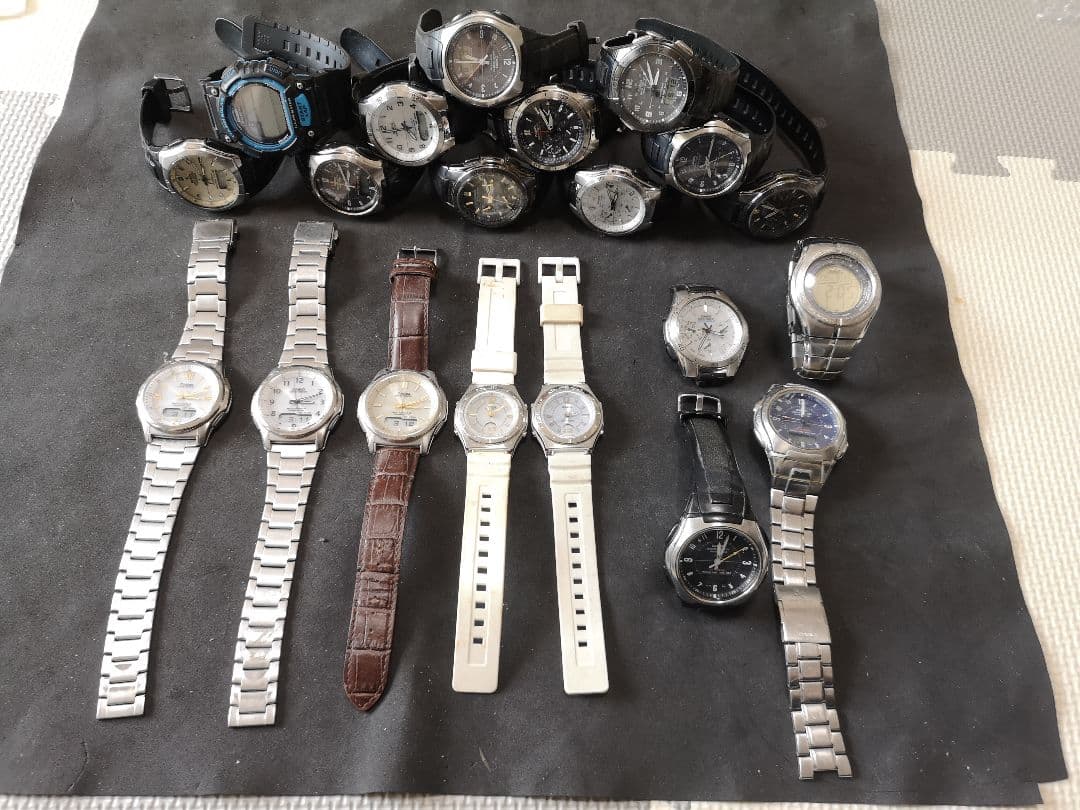 CASIO SOLAR 腕時計まとめ売り21個