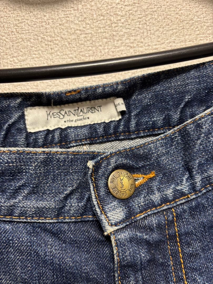 Yves Saint Laurent rive gauche デニムパンツ