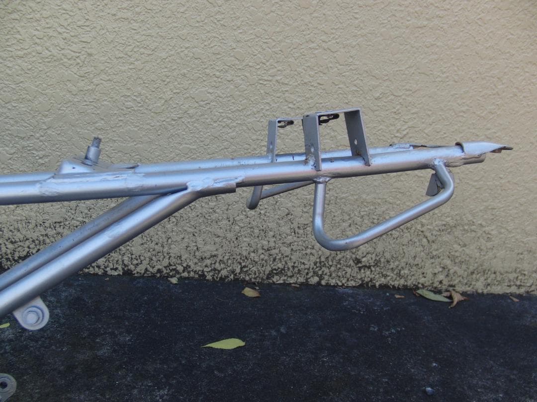 ★NSR50/80 後期型フレーム カット無し、サイドスタンドステー付 書付！