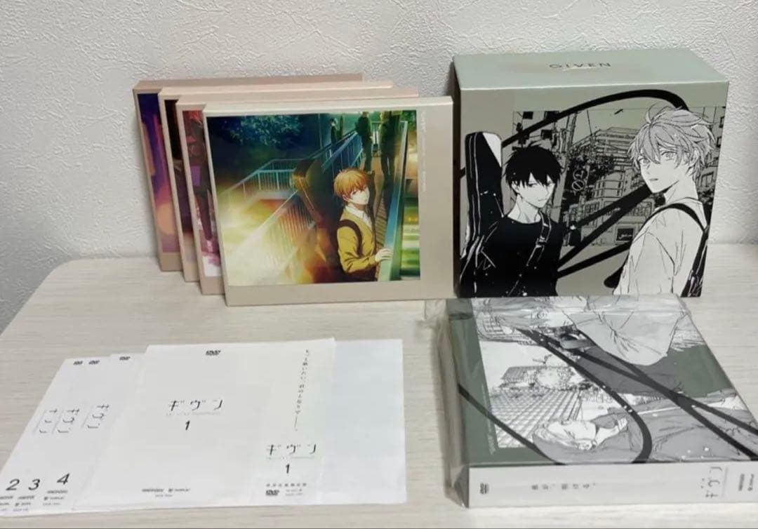 お値下げ中 ギヴン 完全生産限定版 DVD 1〜4 映画 完全生産限定版