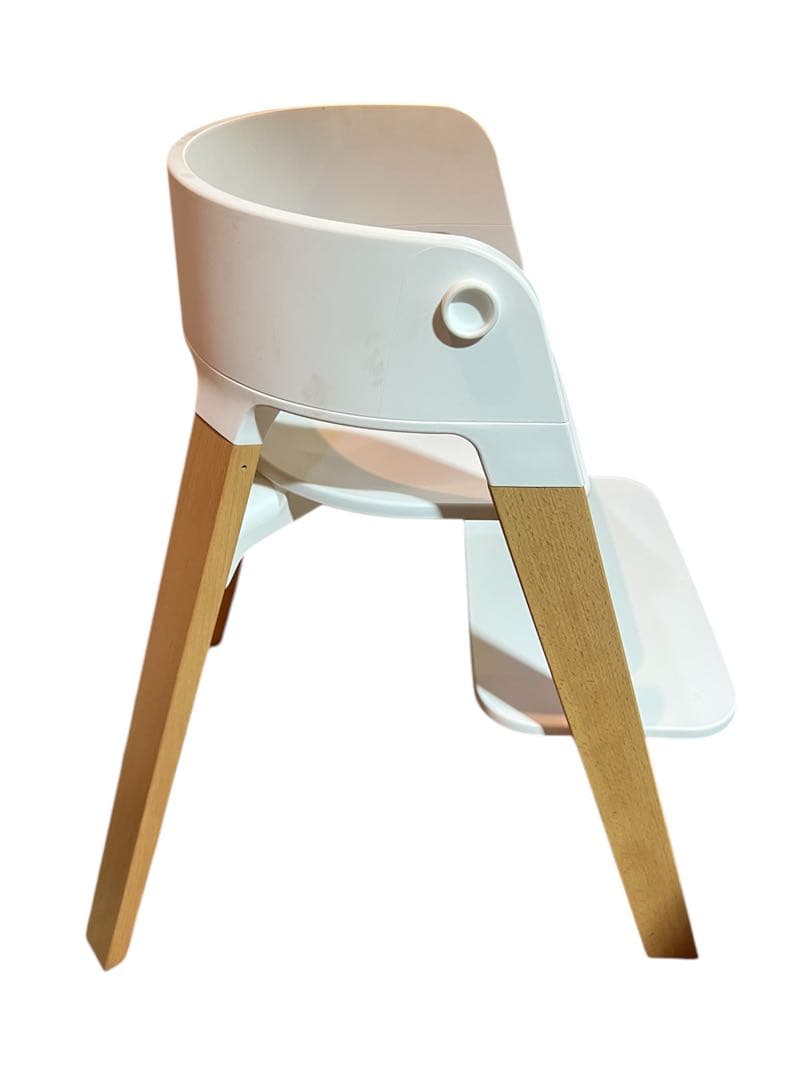 美品☆STOKKE　ステップスチェア◎ビーチナチュラル色【手渡可】