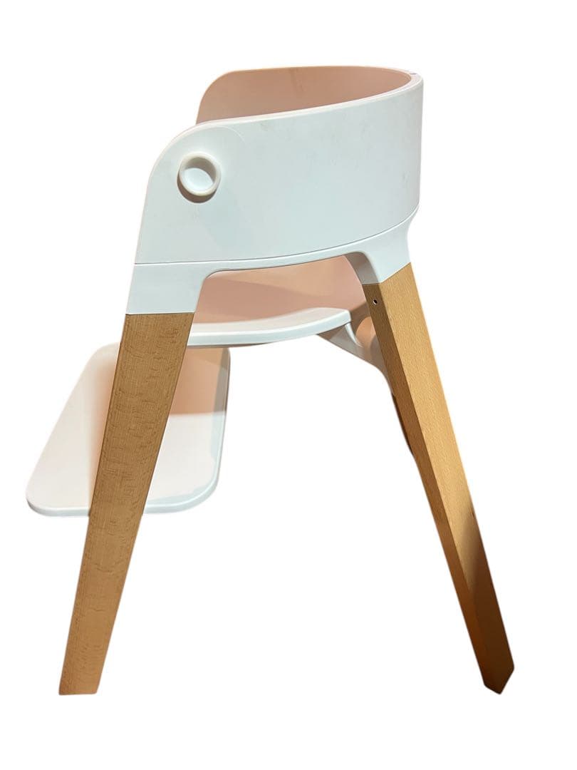 美品☆STOKKE　ステップスチェア◎ビーチナチュラル色【手渡可】