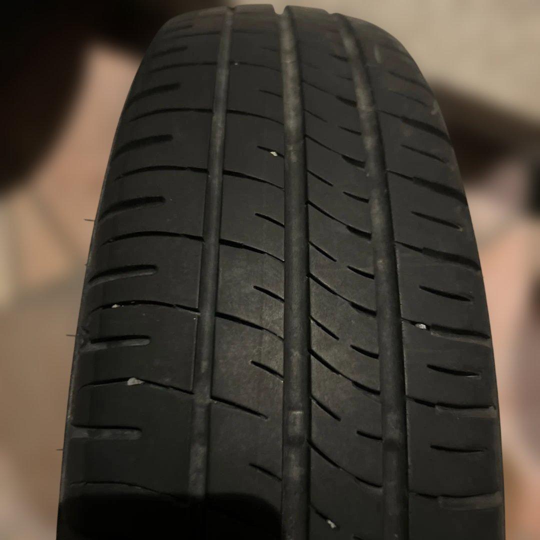スズキアルトラパン純正155/65R14インチ ホワイトホイールセット