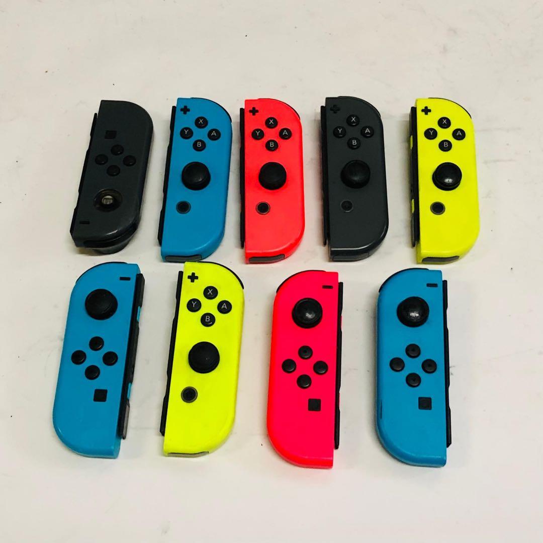 カラーブルーレッドSwitch 左右セットジョイコンJoy-Con/9台まとめて