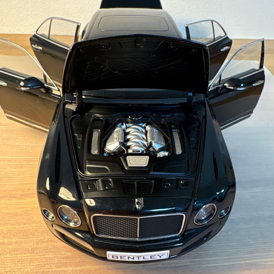 京商　ベントレー　Mulsanne Speed onyx 1/18 ミニカー