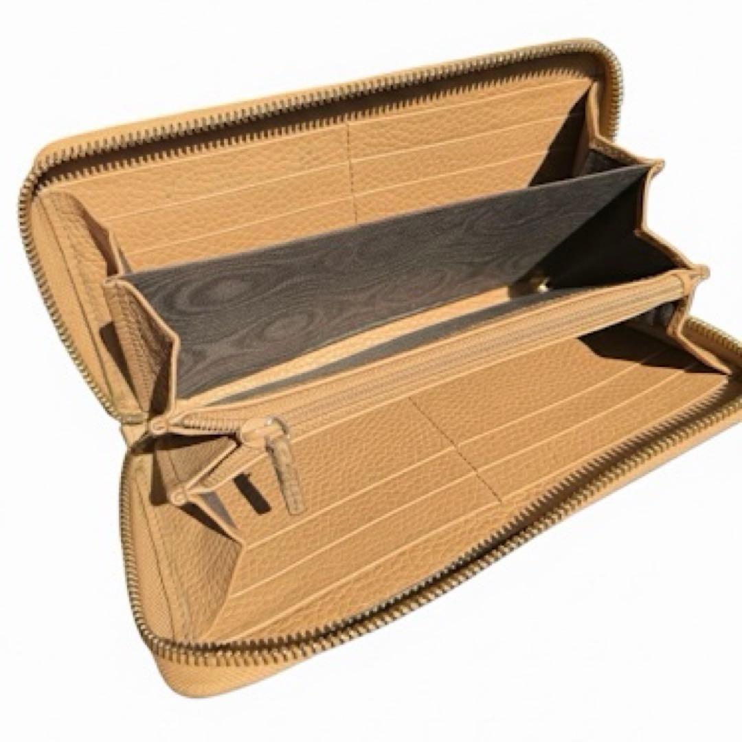 GUCCI グッチ ラウンドファスナー 長財布 ソーホー レザー　SOHO