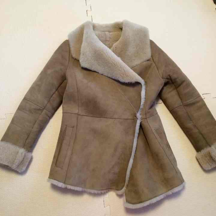 リアル ムートン コート