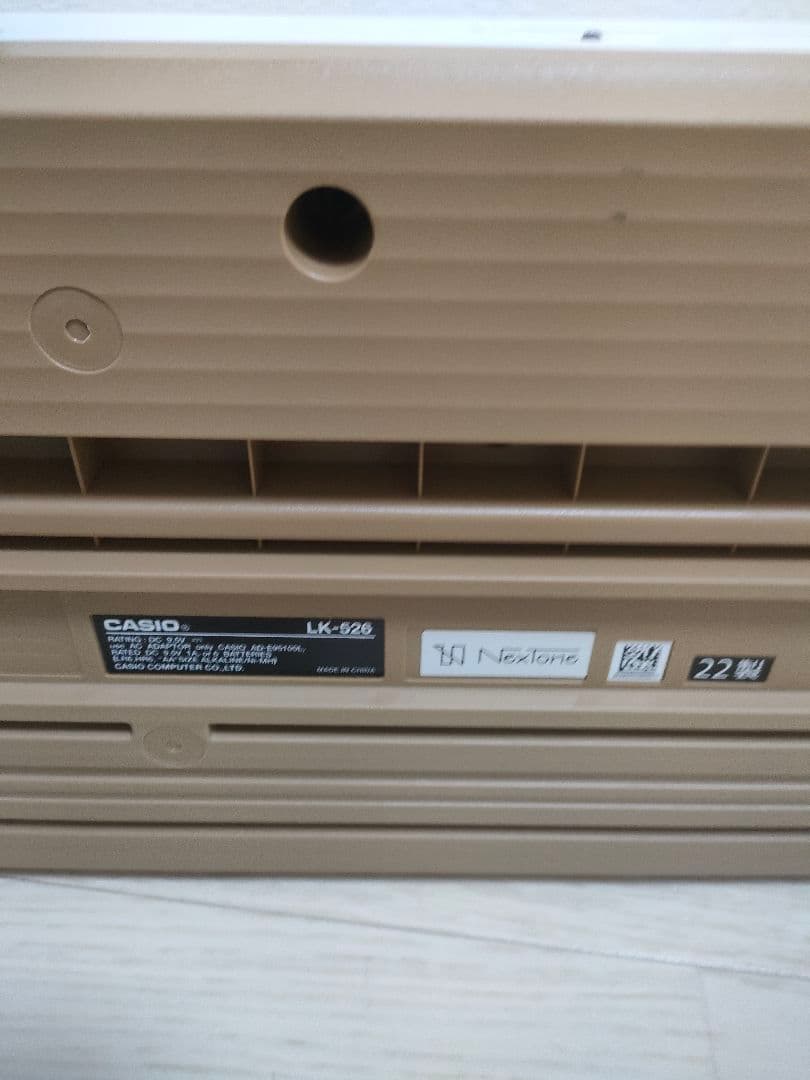 美品　カシオ　電子キーボード　LK-526 61鍵盤　光ナビゲーション