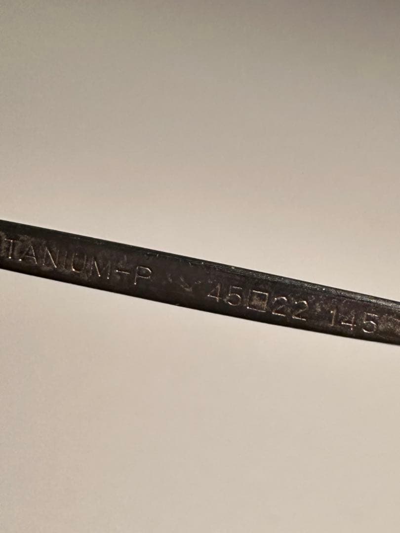 Jean Paul Gaultier チタン製メガネ