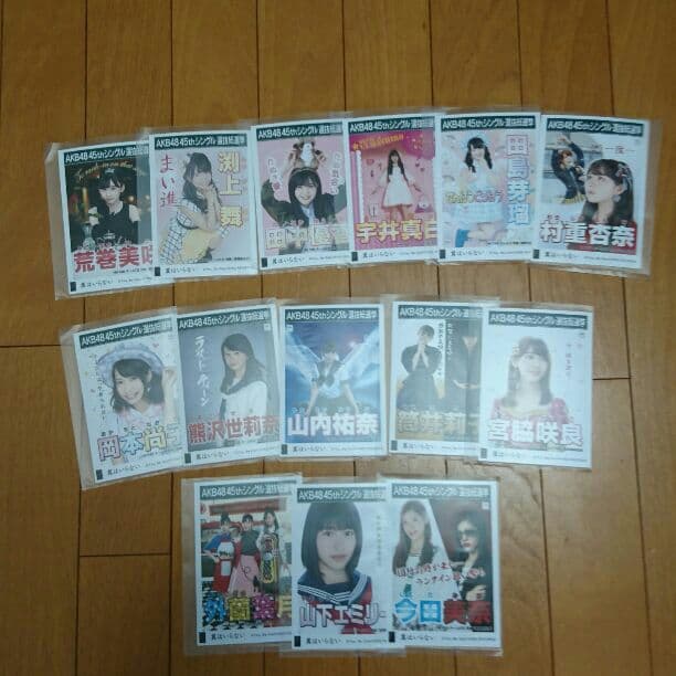 AKB48 翼はいらない 選抜総選挙 選挙ポスター 生写真