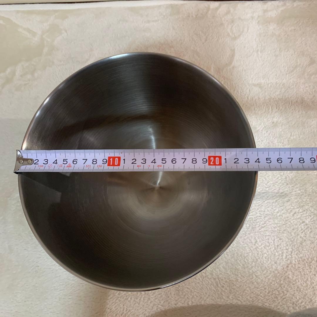 ★E＊B 大容量ミキサー 7L赤 シルバー ステンレスボウル EB-1701X★