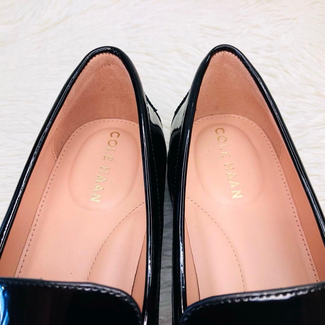 【極美品】COLE HAAN 7.5Bコールハーンスタッシ エンブリッシュド