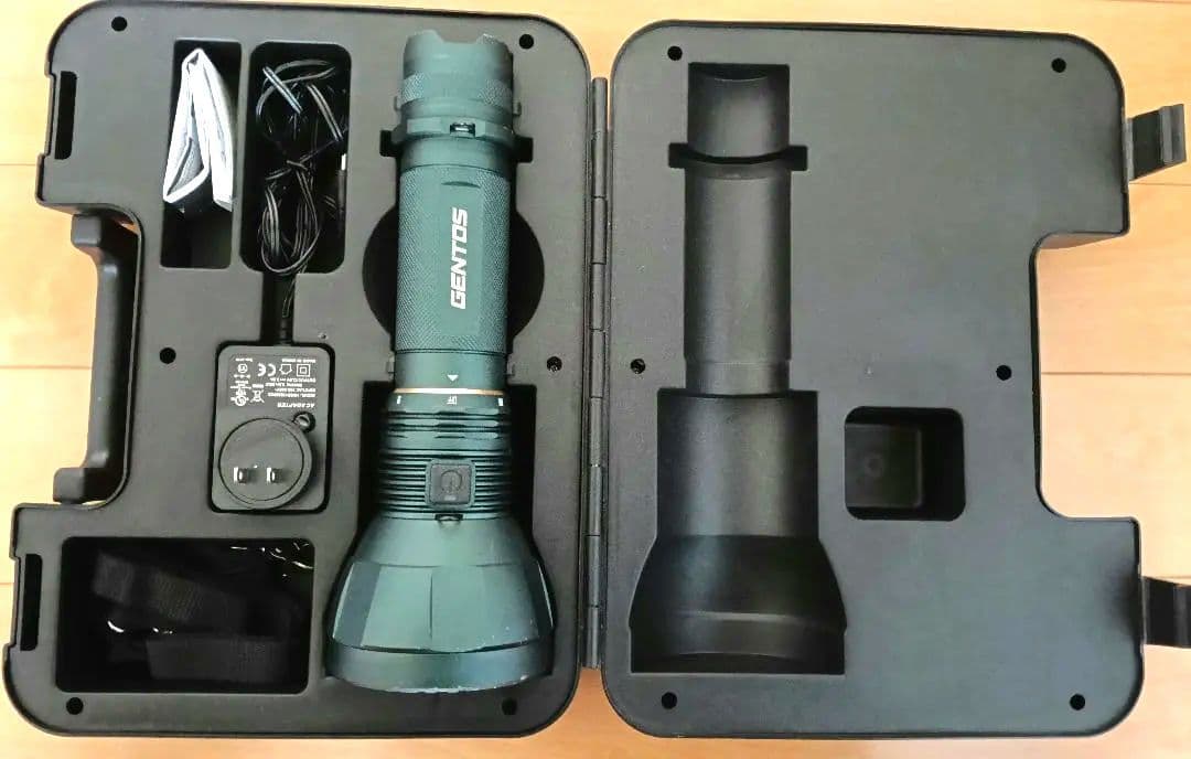 特価/GENTOS 充電式フラッシュライトセット/UT-618R/美品