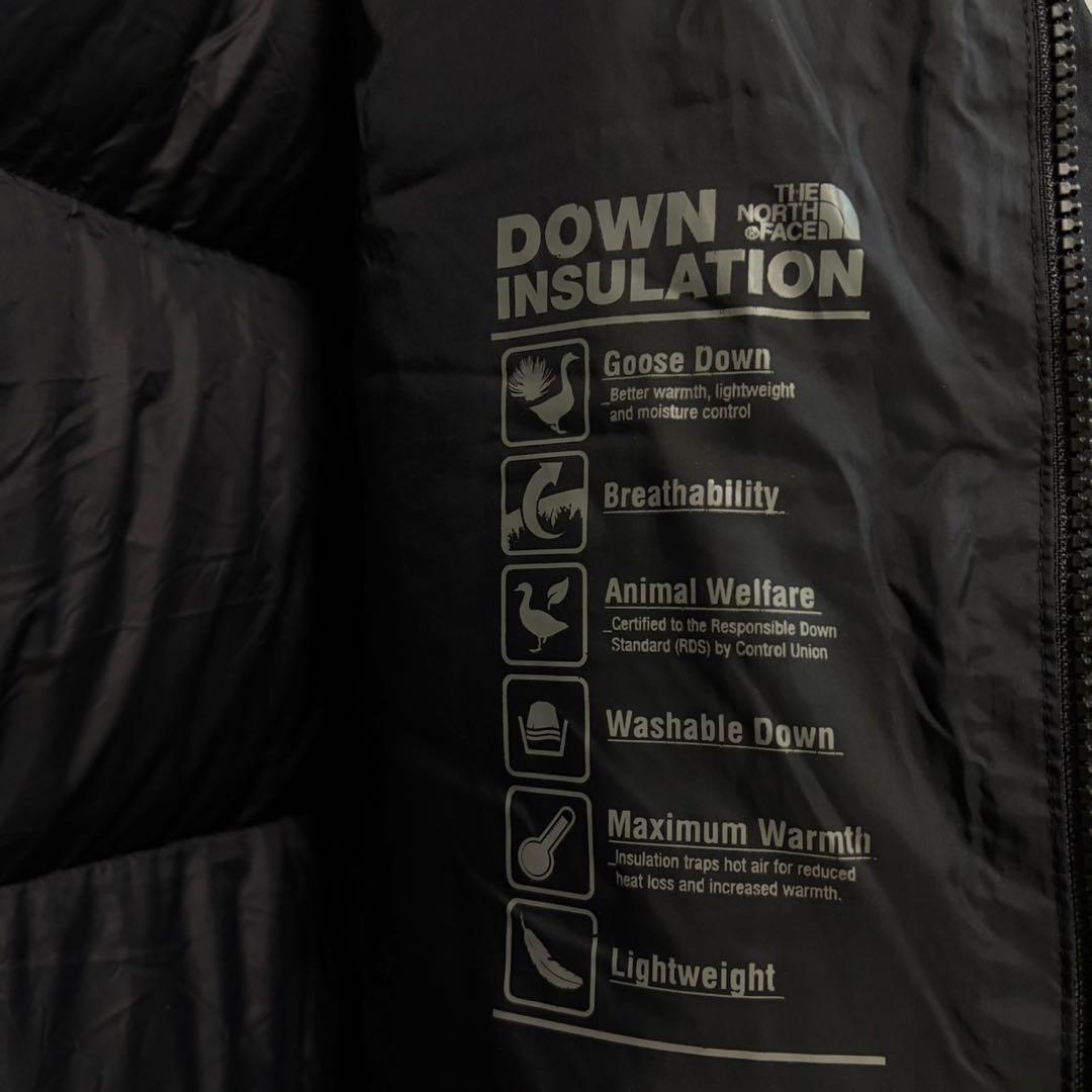日本未入荷　海外限定　ノースフェイス　ロングダウンコート　DRYVENT 黒