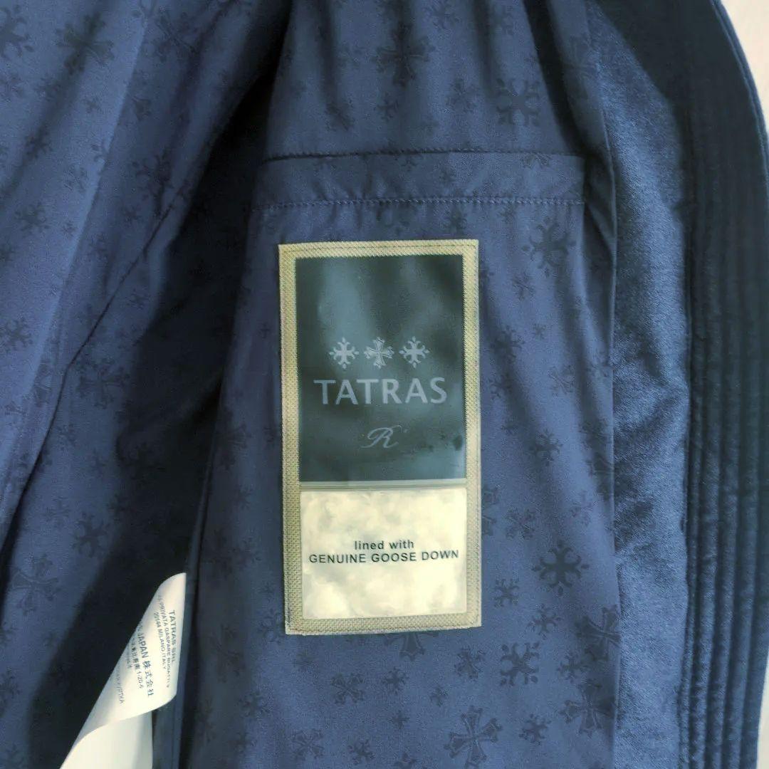 TATRAS ネイビー キルティング ダウンジャケット 03