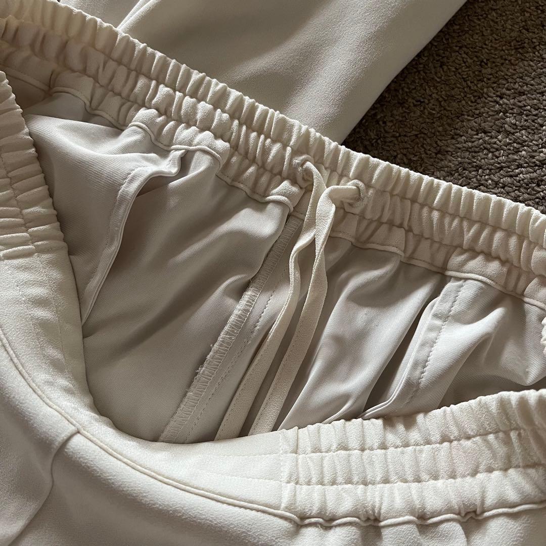 Col Pierrot コルピエロ ジョーゼット スソリブ パンツ 白 38