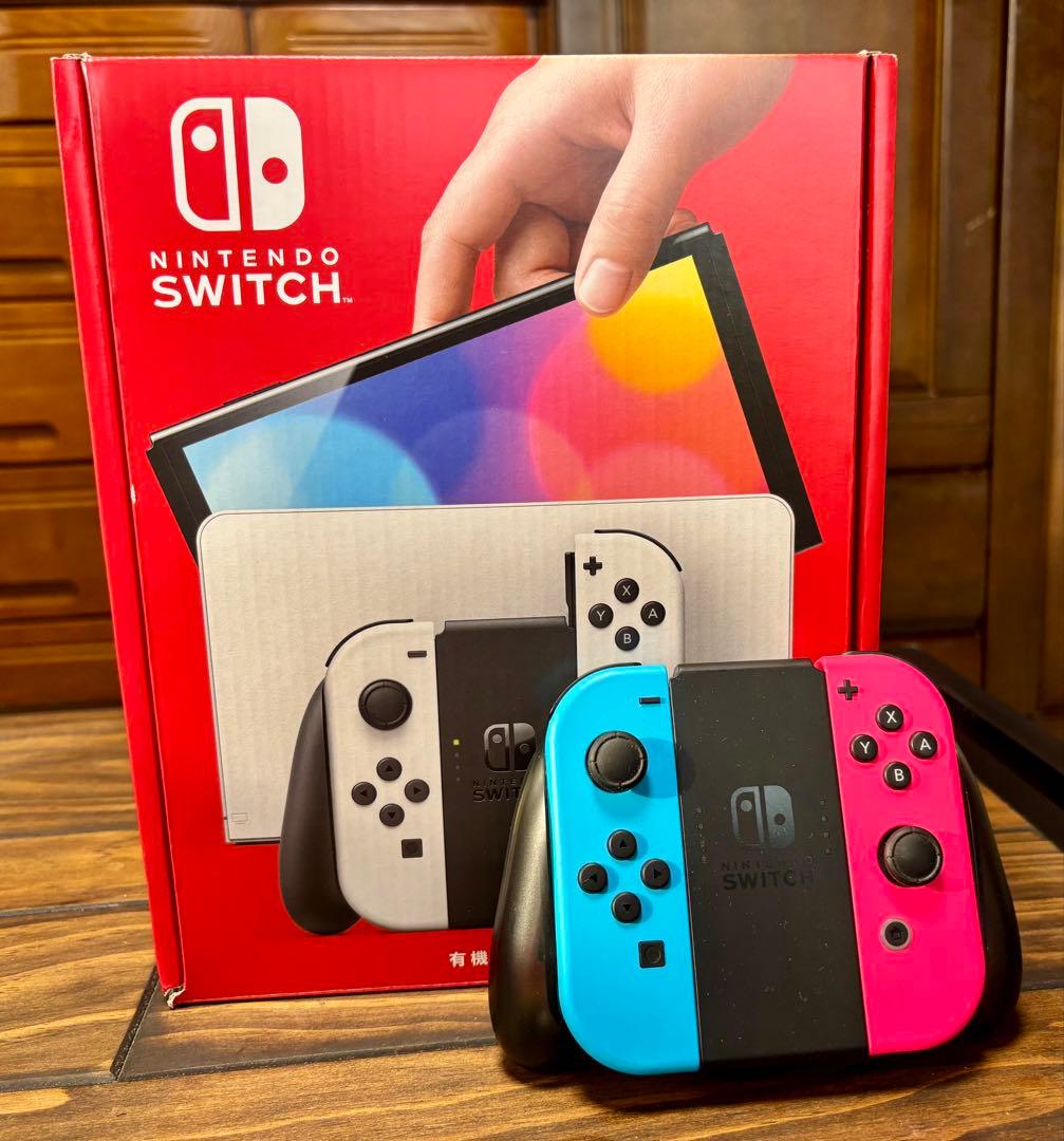美品【Nintendo Switch 有機ELモデル】