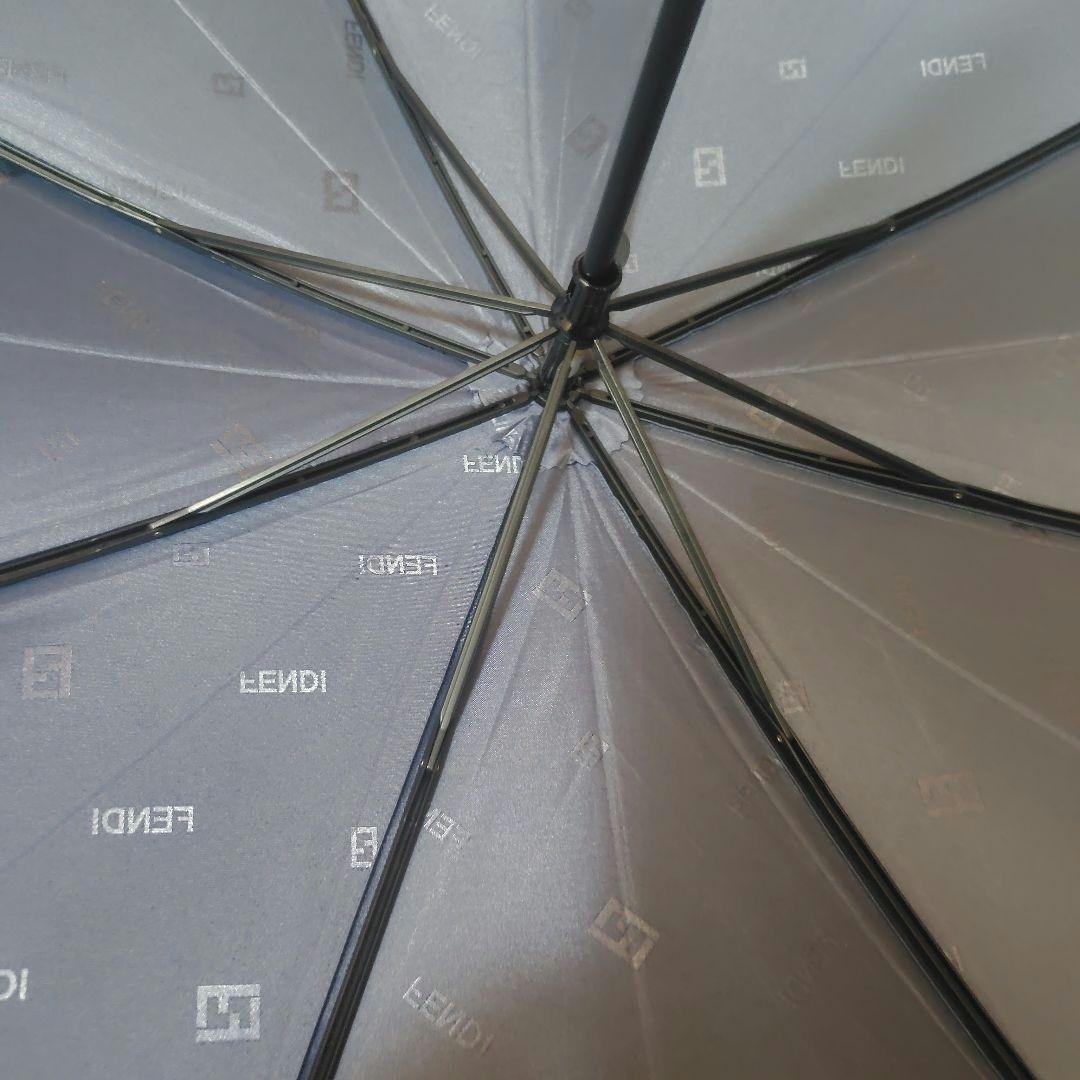 【未使用タグ付き】 FENDI フェンディ 折りたたみ傘 ズッカ柄 　タグ付き