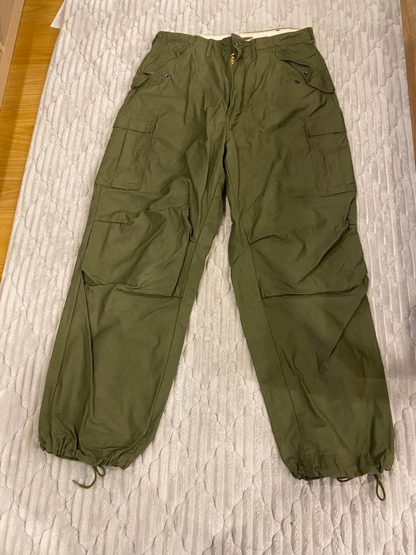 極美品　waiper m-65 パンツ　M-R オリーブ　後期型