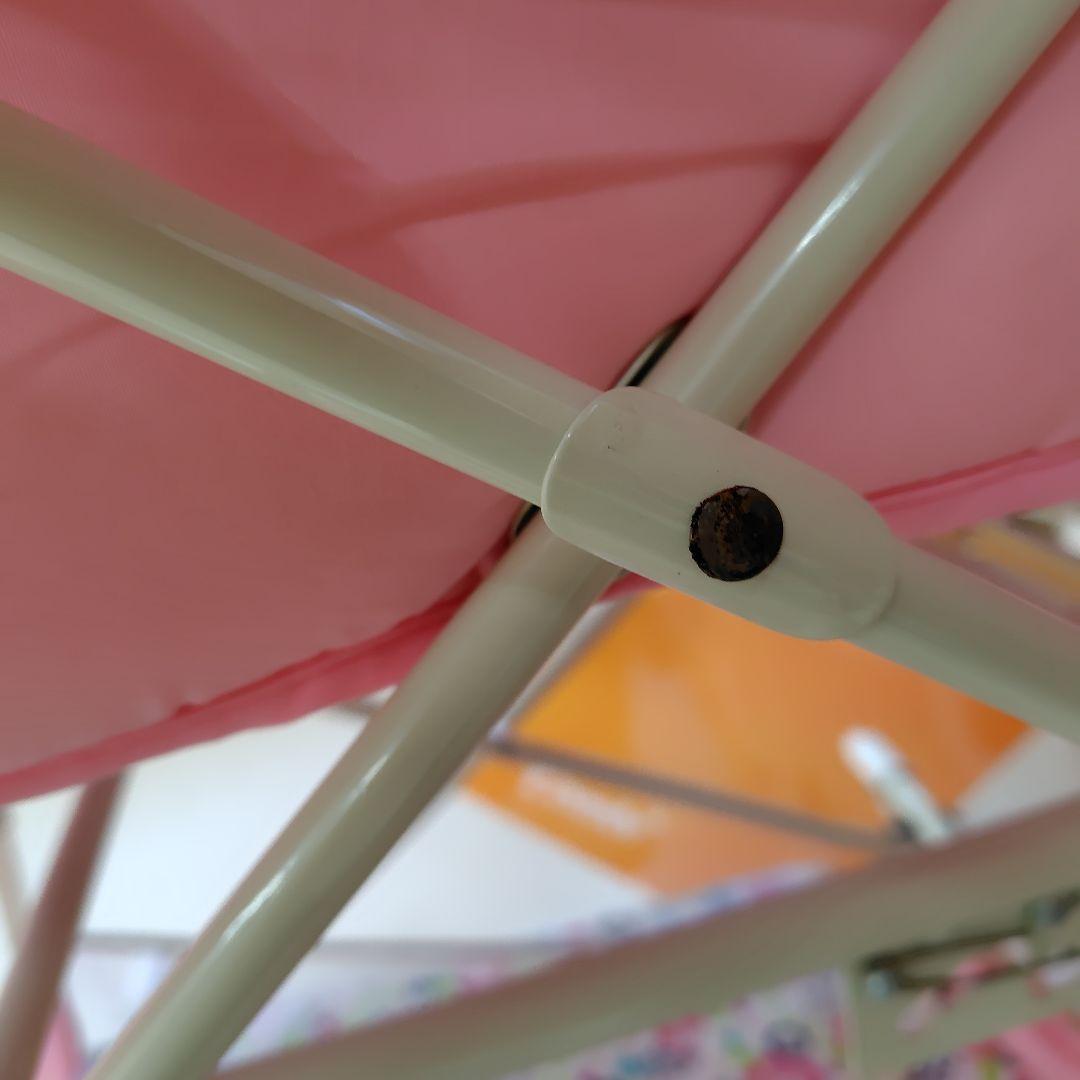 もんも大特価布団付新生児から使える簡易ベビーベッドキャスターゆりかごピンク