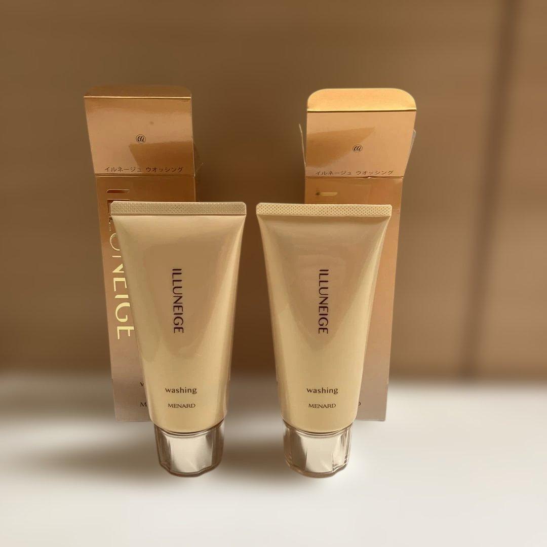 メナードILLUNEIGE 洗顔クリーム 130g×2本