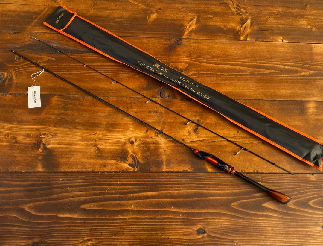 超軽量　アジングロッド　6ft 1.8M カーボンロッド　メバリング スピニング