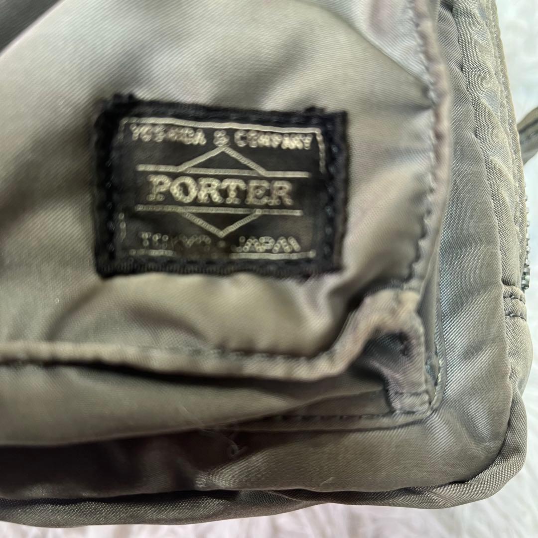 廃盤品✨ポーター タンカー ビジネスバッグ リュック2層3way シルバーグレー