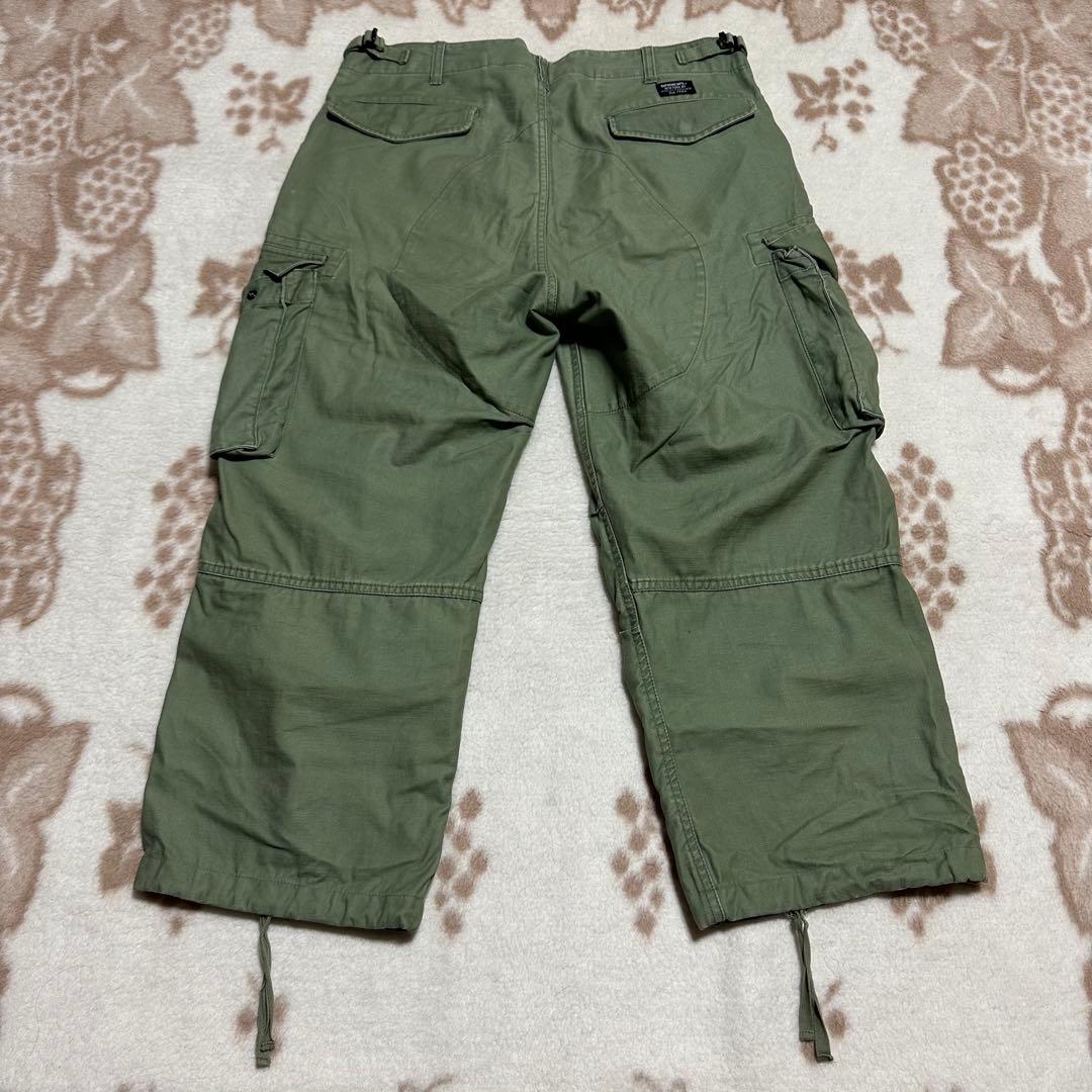 シュプリーム カーゴパンツ カーキ オリーブ ドローコード ベルト ミリタリー