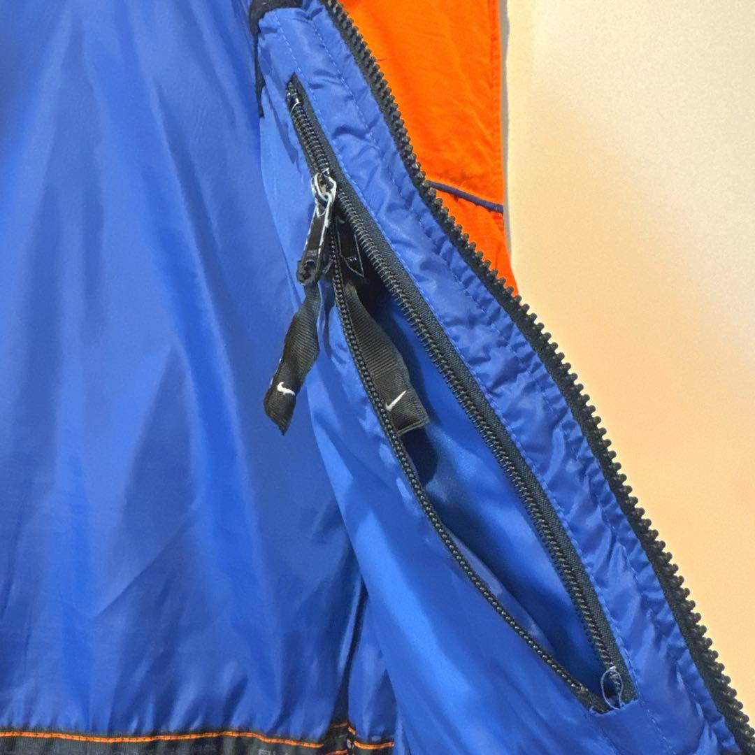 美品 90s NIKE ACG ダウン ベスト オレンジ ナイキ　　刺繍