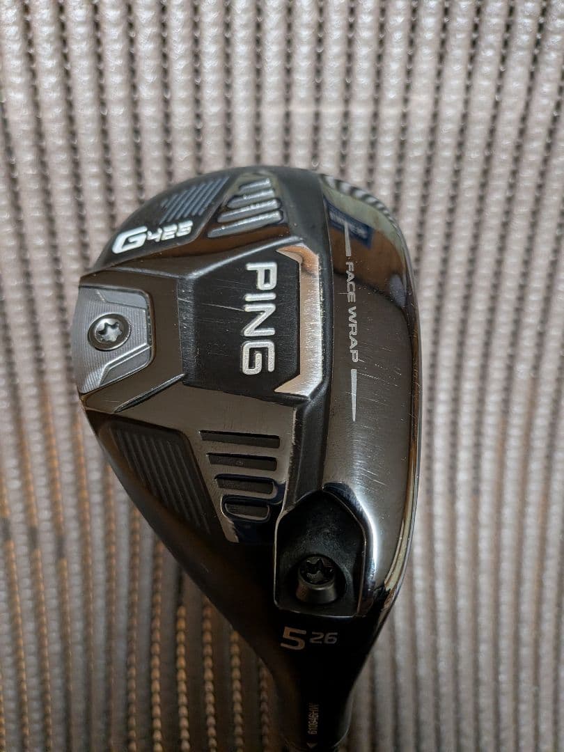 PING G425 5番ハイブリッド 5U 26度　ヘッドカバー付き※早い者勝ち