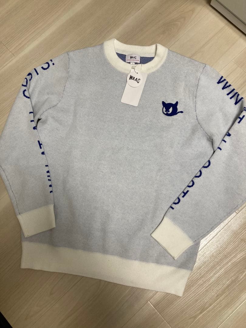 新品WAACゴルフメンズニットMサイズ