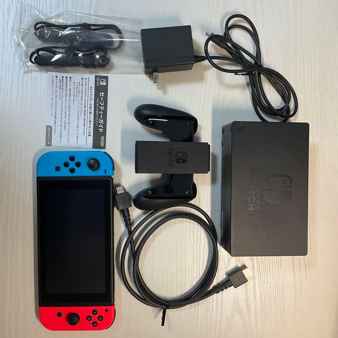 【おしる子】Nintendo Switch 本体　箱、付属品完備