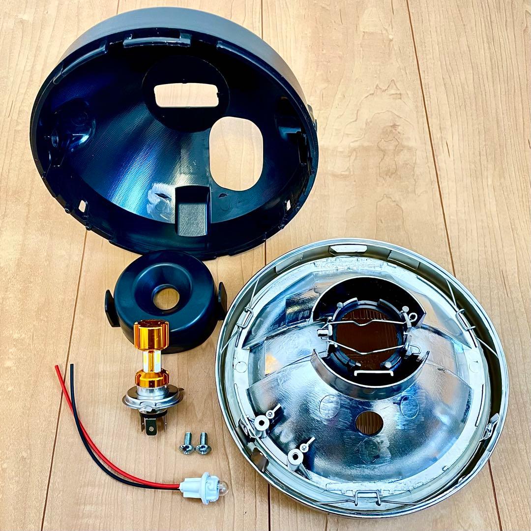 当時物 シビエ 凹み ヘッドライト 極美品 CIBIE マーシャル