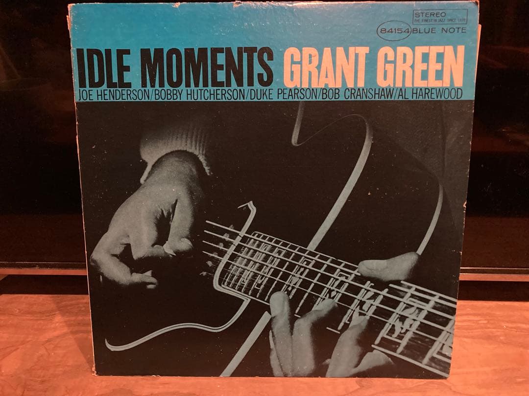 洋楽 Grant Green - Idle Moments LP BLUE NOTE