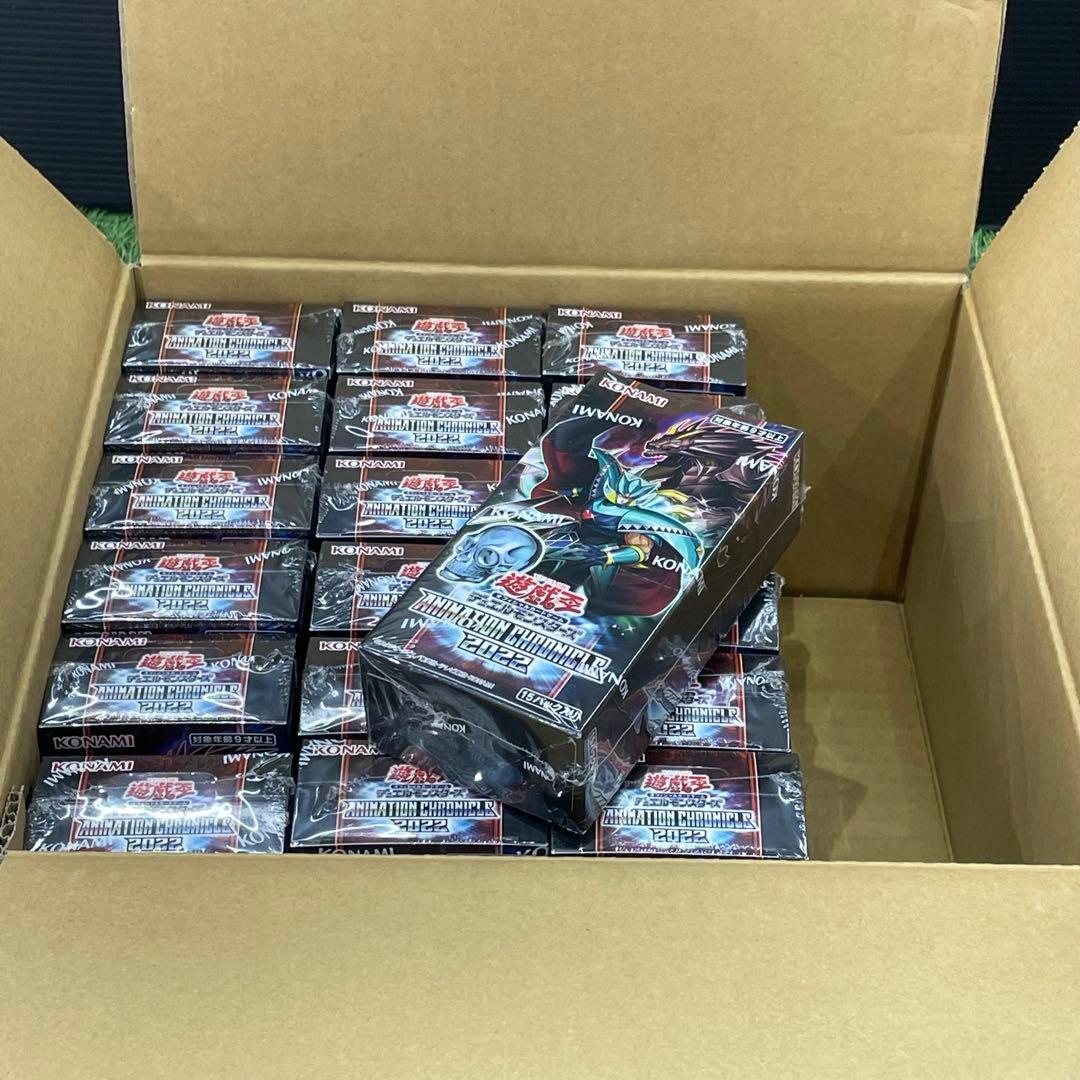 ①遊戯王　ANIMATION CHRONICLE 2022　未開封　19箱